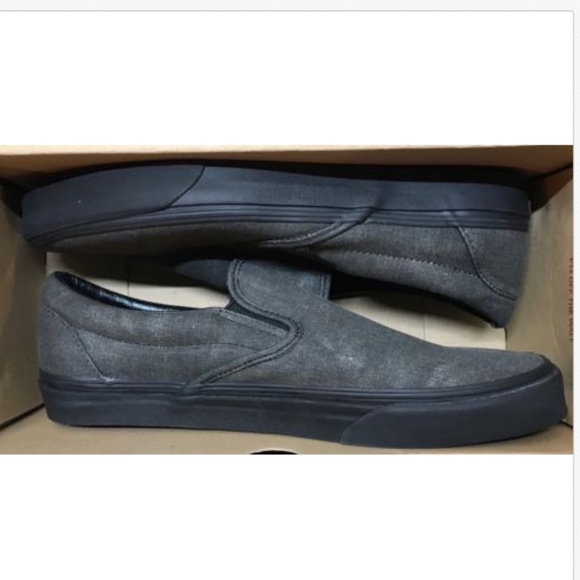 vans classic slip on washed